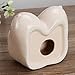 Max&Mix Ceramic Ashtray,Cute Sexy Breast Cigar Ashtray Ash Tray Portable Ashtray Cigarettes Cigar Decor Tray Holder for for Kitchen Home Art Decorative,Smoker,White