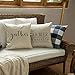 Meekio Farmhouse Pillow Covers with Farmers Market Quotes 18