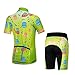 Children Cycling Jersey Set Clothing Boys Girls Shorts Pad Suits