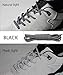 Aupek Reflective Round Short Shoelaces Black 54 inch for outdoor sport