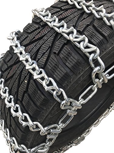 image for TireChain.com V-Bar Two Link Heavy Duty Mud Service 5/16 Thick Tire Ch