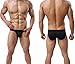YuKaiChen Men's Silk Briefs Soft Bulge Bikini Underwear Tagless 5 Pack X-Large