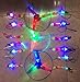 12 pc Amazing Changing Color Led Light Arrow Rocket copters Flying Toy + 3Pcs Light Up Flying Saucer UFO With Hand Launcher