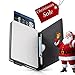 RFID Wallet & Card Holder, Aluminum & PU Slim Wallet, In A Nice Gift Box,
