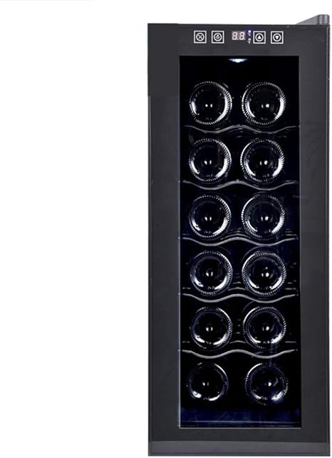 Amazon Co Jp ワイン冷蔵庫 カウンター下冷蔵庫 ワイン ドリンク冷蔵庫 Ledライト 12ボトルストレージ シングルゾーン温度 低エネルギーa ホーム キッチン