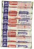 Necco Assorted Wafers Box of 24 - 2.02 oz rolls