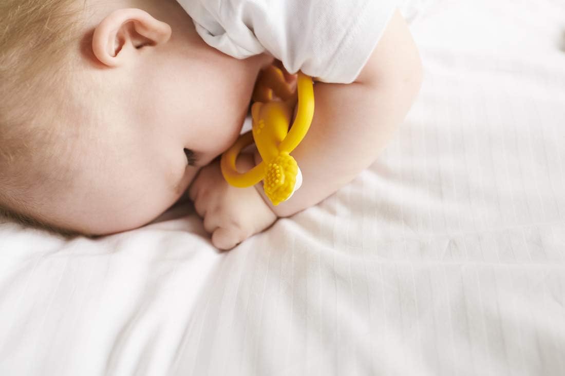 matchstick monkey lion teether