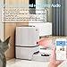 Iseebiz Automatic Cat Feeder with Camera Automatic Dog Feeder 6L Pet Feeder Food Dispenser for Medium and Large Pet with Wi-Fi Camera Time and Meal Size Programmable Recorder Up to 6 Meals A Daythumb 1