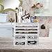 Bestrice Acrylic Makeup Organizer Jewelry Display Boxes Bathroom Storage Case 3 Pieces Set 7 Drawers