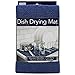 Kitchen Basics 594301 Reversible Dish Drying Mat, Large, Blue