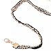 CrazyPiercing Choker Necklaces, Adjustable Collar Necklaces, Beaded Collar Necklace, Sequins Leather Velvet Chain Choker Necklace for Women Set of 3