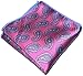 WeiShang Mens Printing patterns Pocket Square Handkerchief (pack of 9) (Style 06)