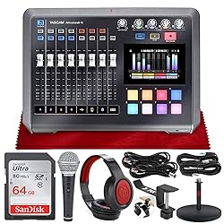 Tascam Mixcast 4 B Podcast Studio Mixer Station