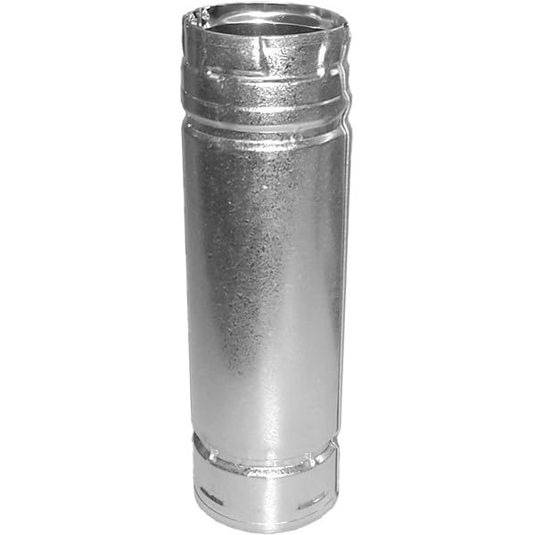 Simpson Duravent 3006 Pellet Stove Vent Pipe 3x6, Galvanized (Pack of 6)  : Amazon.ca: Tools u0026 Home Improvement