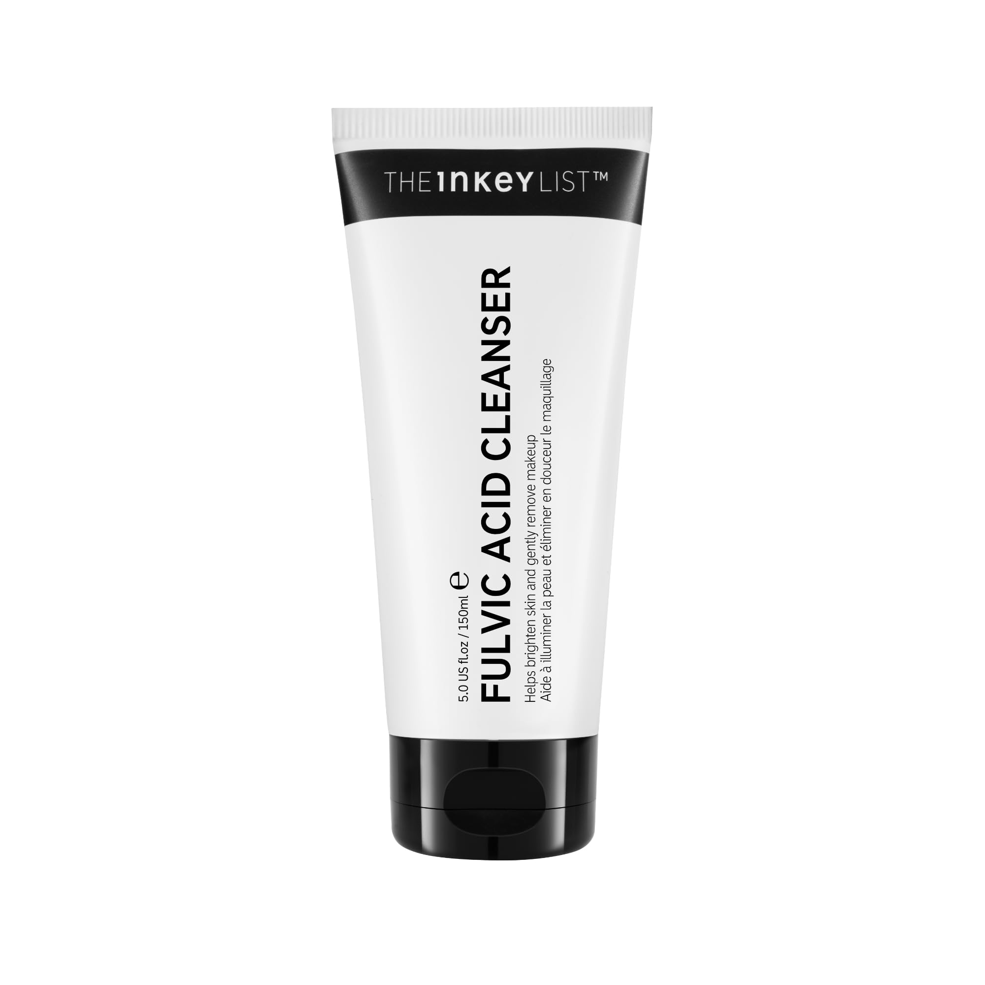 The Inkey List Fulvic Acid Cleanser 150ml, Removes Makeup, For a Healthy Looking Complexion, Fragrance Free, Suitable For All Skin Types