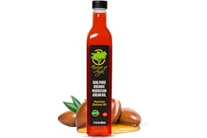 Essence of Argan Organic Moroccan Argan Oil for Cooking, Natural Argan Oil, Great Culinary Oil and Keto Dressing (26 oz)