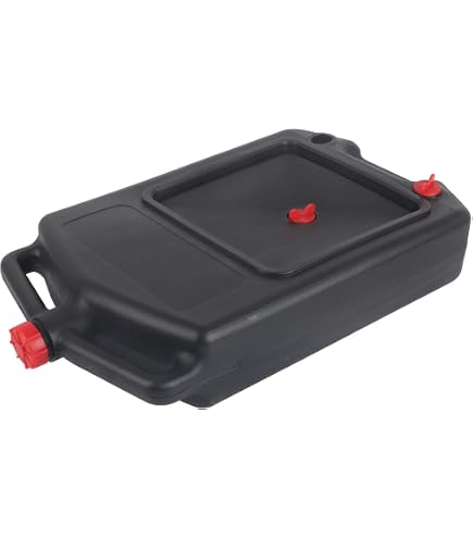 Bac De Vidange Huile Moteur 60x39 Cm - Récupérateur Étanche Plastique Épais Pour Entretien Auto