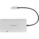 Targus USB-C Dual HDMI 4K Docking Station with 100W PD Pass-Thru - Expand Your HDMI, USB, and Ethernet Connections On-The-Go