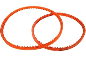 CKPSMS Brand -1SET Upper and Lower Motor Belts Compatible with/Replacement for Kenmore Brand 158 & 385 Series and More (Upper Belt+Lower Belt 1SET)