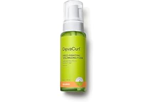 DevaCurl Frizz-Fighting Volumizing Foam Lightweight Body Booster | Adds Volume and Fullness | Up To 48 Hours Humidty Resistance | All Waves, Curls, and Coils