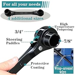groword 2PC Reversible Ratcheting Wrench