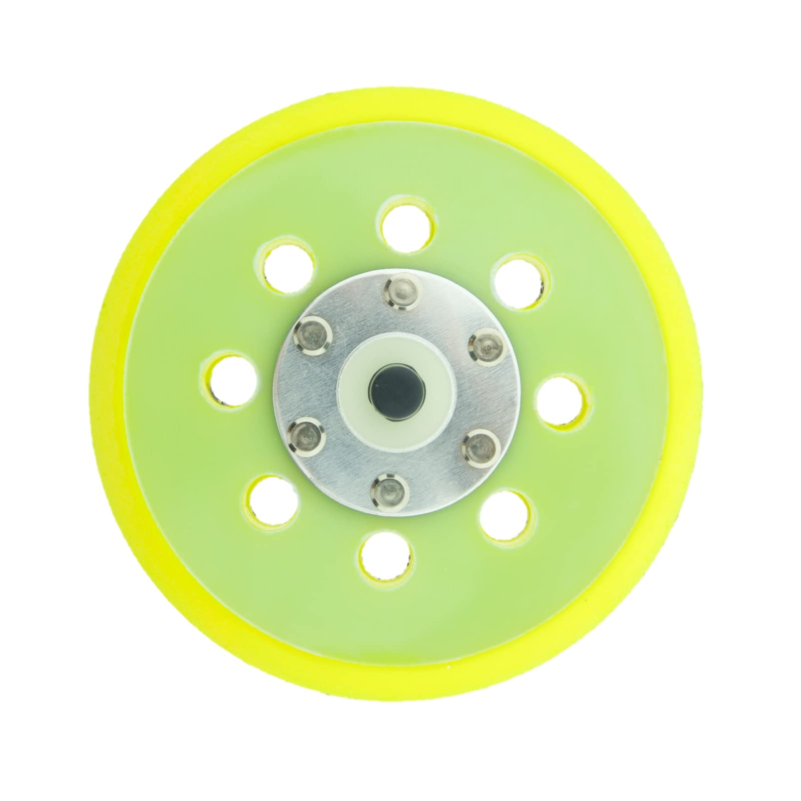 1 x SabreCut OSSCDA005 125mm 5/16 Thread 8 Hole Medium Density Random Orbital Sander Hook and Loop Backing Pad Compatible with Dual Action Sanders