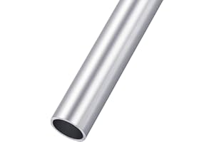 METALLIXITY 6063 Aluminum Tube (20mm OD x 17mm ID x 100mm L), Aluminum Round Tubing - for Home Furnishing, Machinery, DIY Handicraft