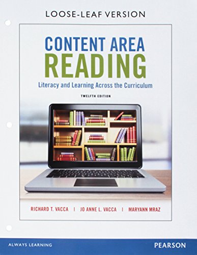 Content Area Reading (Loose) Text