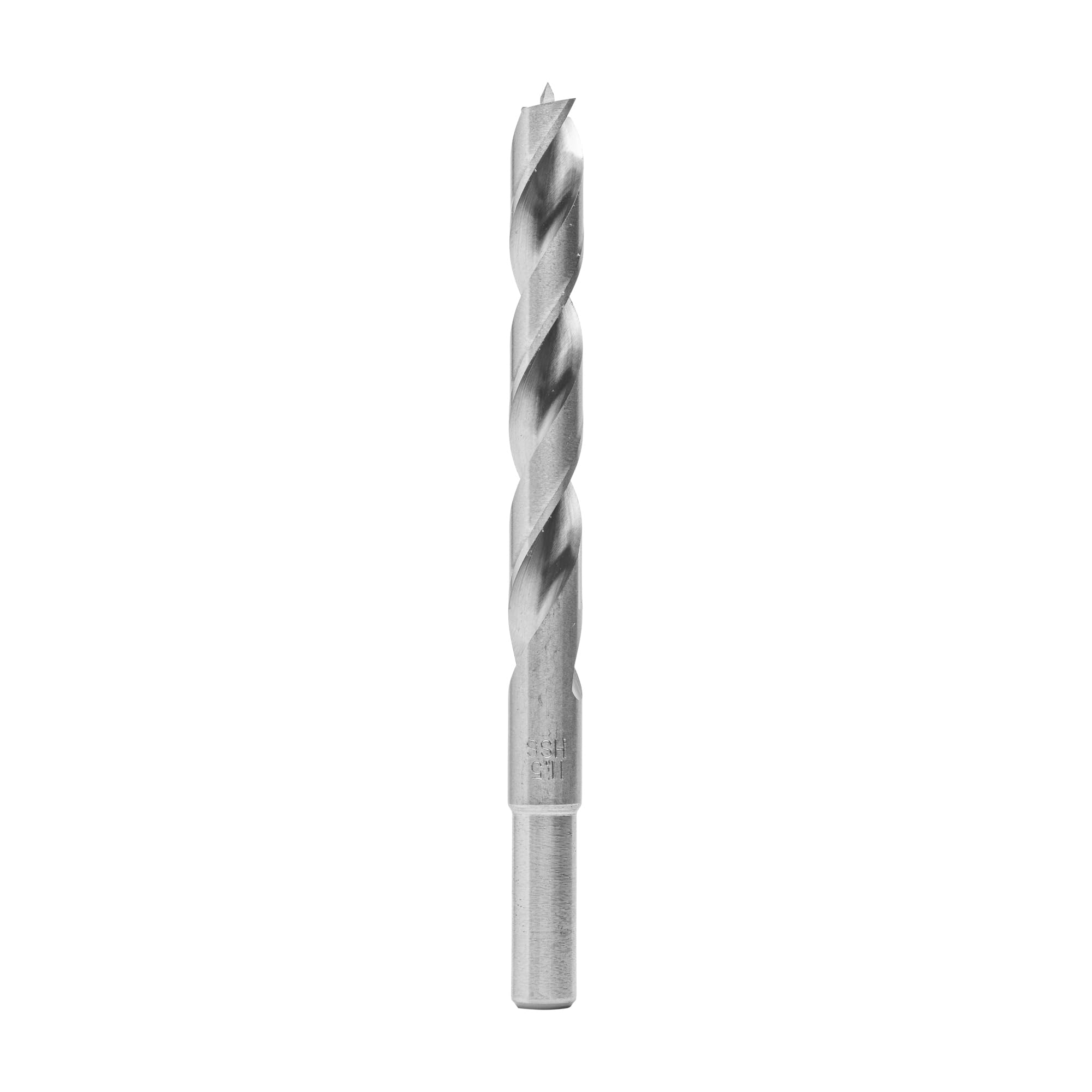 ENT 50115 HSS-G Premium Wood Drill with Ø 11.5 mm, Spiral Drill Working Lenght 86 mm and Total Length 140 mm with Centering Tip and Shoulder Cutter — image 1