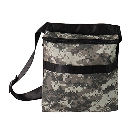 Metal Detector Camo Bag Finds Pouch with 42