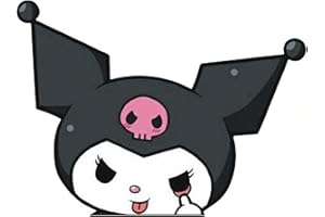 AKUTOER Anime Reflective Bumper Sticker - Kawaii Car Window Decals & Hood Decals