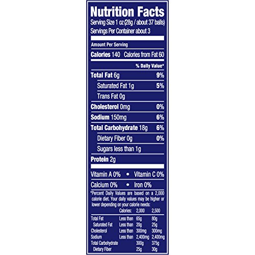 Planters Original Cheez Balls Cheese Flavored Snacks (6 ct Pack, 2.75