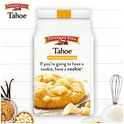 Pepperidge Farm Tahoe Crispy White Chocolate Macadamia Nut Cookies, 7.2