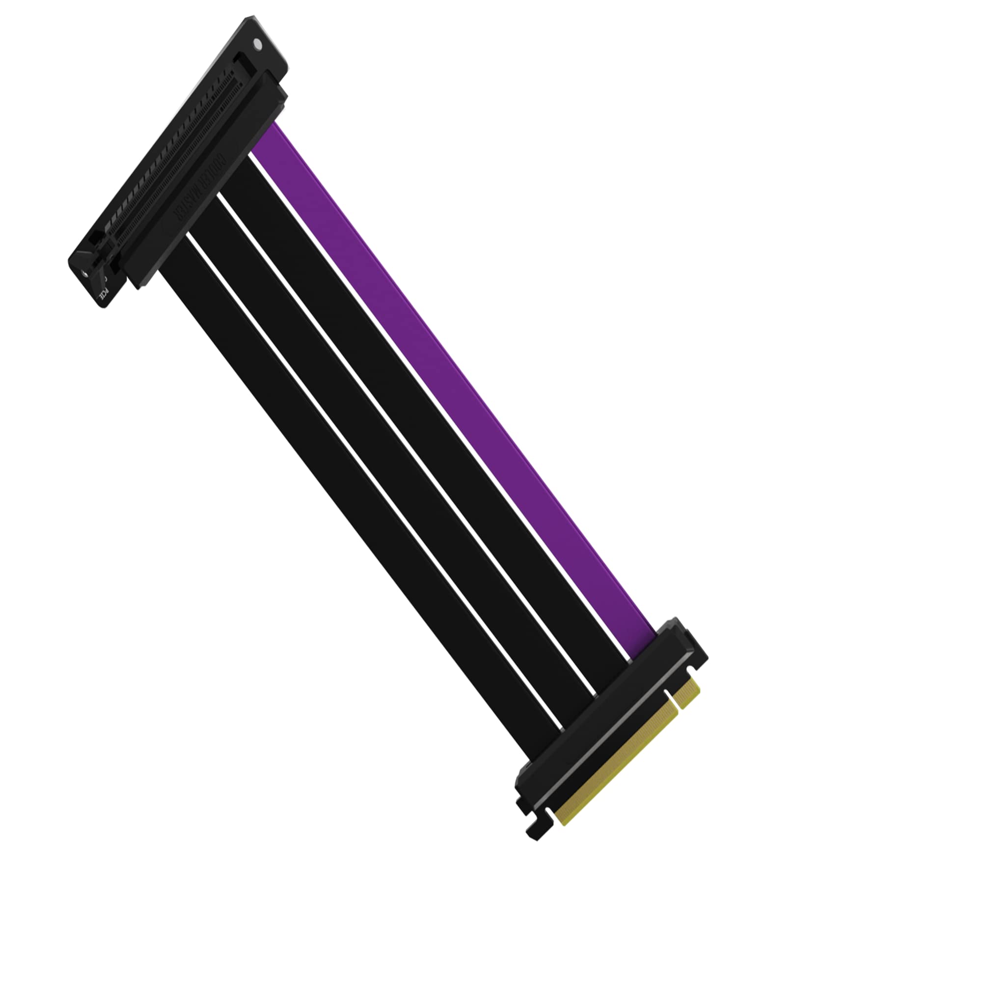 Cooler Master MASTERACCESSORY Riser Cable PCIe 4.0 x16-200mm, PCIe 4.0 Compatible, EMI Shielded 30 AWG, Protective ABS Casing for Graphics Card