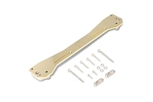 AJP Distributors JDM Rear Lower Subframe Brace Support Tie Bar Aluminum Suspension Chassis Control Arm 24k Style Gold Compatible/Replacement For Civic EJ EK EM 1996 1997 1998 1999 2000 96 97 98 99 00