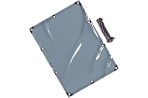 Xgdsnly Forklift Cover Universal Heavy Duty Black Transparent Rain Canopy Cover Forklift Roof Cover