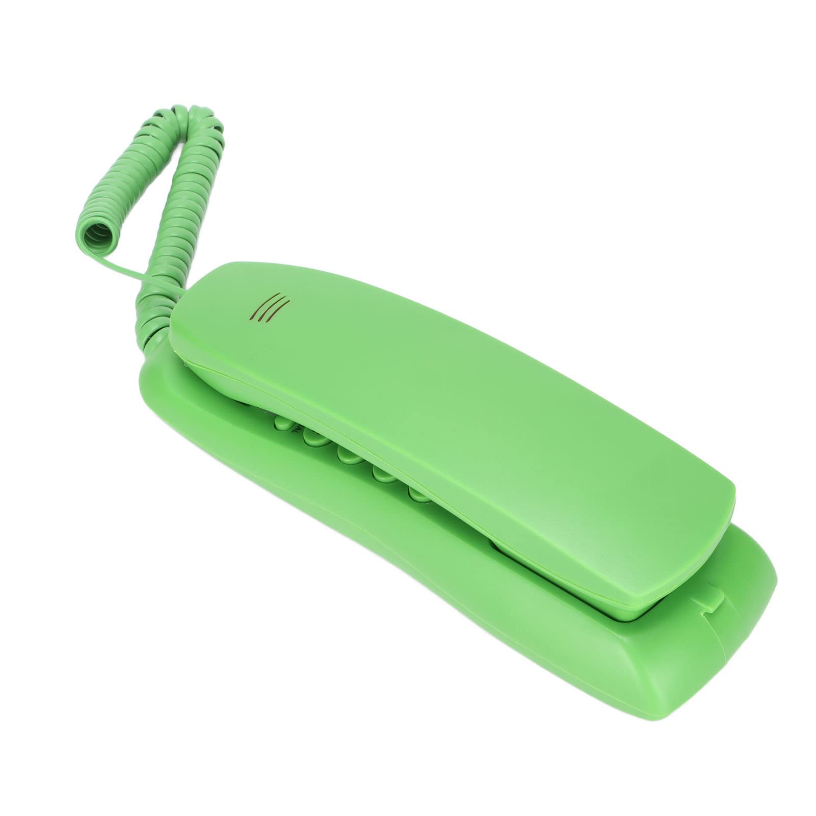 Yoidesu Desktop Line Telephone, KX‑T628 Wall Desktop Corded Phone Landline Telephone with Mute Pause Redial Function for Office Home Hotel(green)