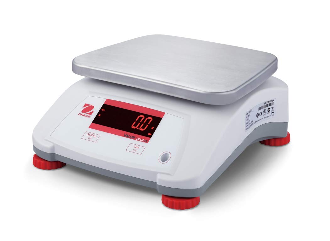 Ohaus Valor 2000 V22PWE3T 3kg x 0.5g Commerical IP68 Waterproof Dual Display Kitchen Bench Scales