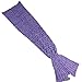 EternalUS Mermaid Tail Blanket Adults, Mermaid Tail for Teenage Girl Gifts, Mermaid Sleeping Bags for Girls,Birthday Gifts for Women Purple Adult