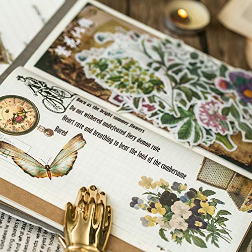 60pcs Scrapbook Stickers, Doraking DIY Decorative Butterfly Stickers for Envelope, Scrapbook, Luggage, Windows, Journals (Butterfly Collection, 60PCS/Pack) - Thumbnail 3