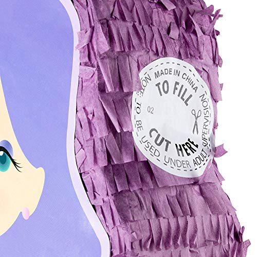 6 Mermaid+Pinata+Birthday+Supplies+Themed