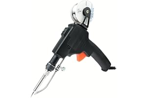 Handheld Soldering Gun Set for Manual Tin Feeding 110v, Soldering Iron Kit, Desoldering Pump, Tweezers for Circuit Board, Hom
