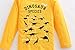 Boys Cotton Long Sleeve T-Shirts T Rex Dinosaur Shirt Graphic Tees Yellow Size 7/6-7