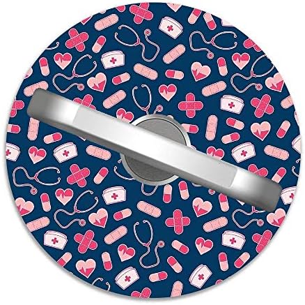 Phone Ring Stand Holder Metal Finger Grip Nurse Appliance Pink Blue Car Mount 360 Degree Rotation Phone Ring Grip for iphone Phone Ring Stent 1V952