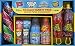 Bazooka Candy Brands, Lollipop Variety Pack w/ Assorted Flavors of Ring Pop, Push Pop, Baby Bottle Pop, and Juicy Drop Pop (18Count Box)-Gift box primary