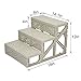 YOFIT Doggy Steps - 3 Steps Pet Stairs ,Holds Up to 70 lbs