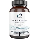 Designs for Health Lipoic Acid Supreme - 300mg Alpha Lipoic Acid with Biotin + Taurine - Vegetarian, Non-GMO ALA Supplement t