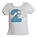 Frozen Snowflake Birthday T-Shirt w/Number Sequin Trim (Age 3)