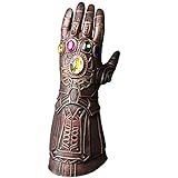 Hongzhi Craft The Avengers Infinity War Cosplay Thanos Mask Infinity Gauntlet Thanos Gloves Latex (one Infinity Guantlet)