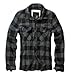 Brandit Men's Check Shirt Black / Grey size L